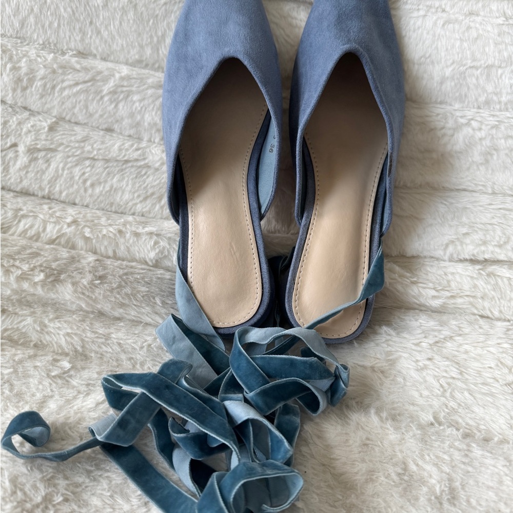 Elegant Blue Women's Shoes